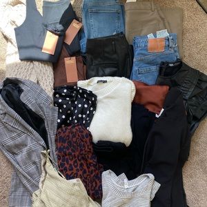 20pc Lot Womens Clothing XS-S *Like New/NWT* Zara, Mango, Girlfriend, Böhme